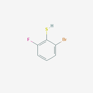 molecular formula C6H4BrFS B109497 2-Bromo-6-fluorobenzene-1-thiol CAS No. 59594-64-8