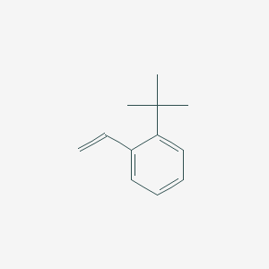molecular formula C12H16 B010950 o-tert-Butylstyrene CAS No. 19789-35-6