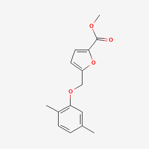 Methyl 5-[(2,5-dimethylphenoxy)methyl]-2-furoate