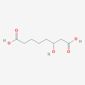 molecular formula C8H14O5 B109504 3-羟基软木酸 CAS No. 73141-47-6