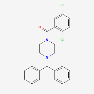 (2,5-Dichlorophenyl)[4-(diphenylmethyl)piperazin-1-yl]methanone