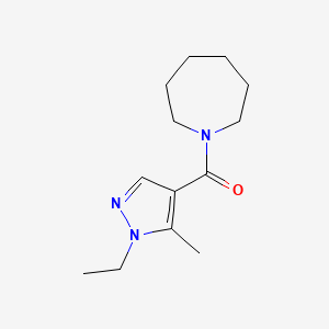 azepan-1-yl(1-ethyl-5-methyl-1H-pyrazol-4-yl)methanone