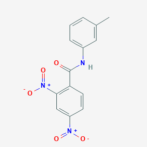 N-(3-methylphenyl)-2,4-dinitrobenzamide