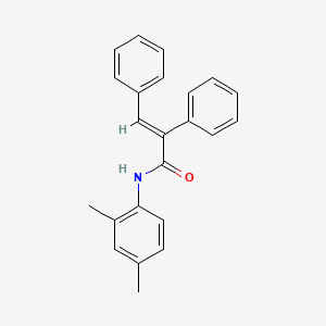 (2E)-N-(2,4-dimethylphenyl)-2,3-diphenylprop-2-enamide