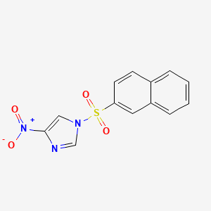 1-(naphthalen-2-ylsulfonyl)-4-nitro-1H-imidazole