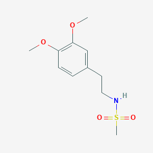 molecular formula C11H17NO4S B10952710 N-(3,4-Dimethoxyphenethyl)methanesulfonamide 