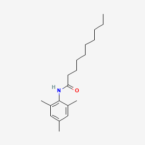 molecular formula C19H31NO B10952717 N-(2,4,6-trimethylphenyl)decanamide 