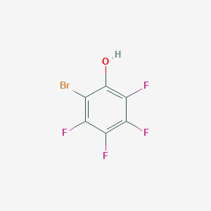 B109528 2-Bromo-3,4,5,6-tetrafluorophenol CAS No. 1998-62-5