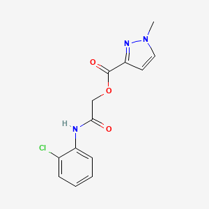 1-Methyl-1H-pyrazole-3-carboxylic acid (2-chloro-phenylcarbamoyl)-methyl ester