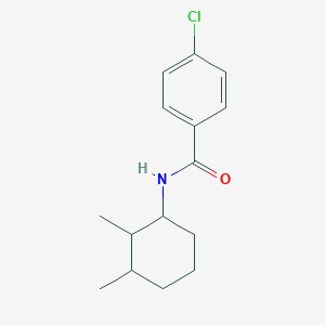 4-chloro-N-(2,3-dimethylcyclohexyl)benzamide