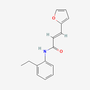 (2E)-N-(2-ethylphenyl)-3-(furan-2-yl)prop-2-enamide