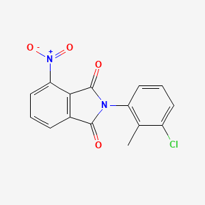 2-(3-chloro-2-methylphenyl)-4-nitro-1H-isoindole-1,3(2H)-dione