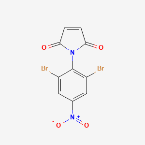 1-(2,6-dibromo-4-nitrophenyl)-1H-pyrrole-2,5-dione