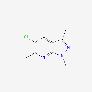 5-chloro-1,3,4,6-tetramethyl-1H-pyrazolo[3,4-b]pyridine