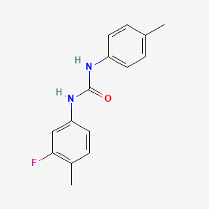 1-(3-Fluoro-4-methylphenyl)-3-(4-methylphenyl)urea