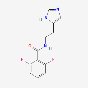 2,6-difluoro-N-[2-(1H-imidazol-4-yl)ethyl]benzamide