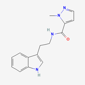 N-[2-(1H-indol-3-yl)ethyl]-1-methyl-1H-pyrazole-5-carboxamide