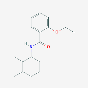 molecular formula C17H25NO2 B10955756 N-(2,3-dimethylcyclohexyl)-2-ethoxybenzamide 