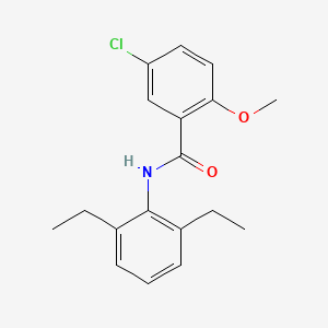 5-chloro-N-(2,6-diethylphenyl)-2-methoxybenzamide