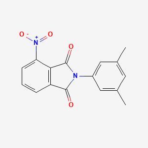 molecular formula C16H12N2O4 B10956242 2-(3,5-dimethylphenyl)-4-nitro-1H-isoindole-1,3(2H)-dione 