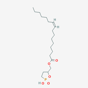 molecular formula C20H37O5P B109563 Palmitoleoyl 3-carbacyclic Phosphatidic Acid CAS No. 910228-13-6