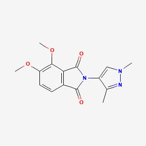 2-(1,3-dimethyl-1H-pyrazol-4-yl)-4,5-dimethoxy-1H-isoindole-1,3(2H)-dione