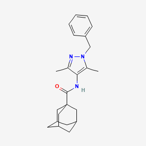 N-(1-Benzyl-3,5-dimethyl-1H-pyrazol-4-YL)-1-adamantanecarboxamide