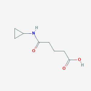 5-(Cyclopropylamino)-5-oxopentanoic acid