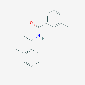 N-[1-(2,4-dimethylphenyl)ethyl]-3-methylbenzamide