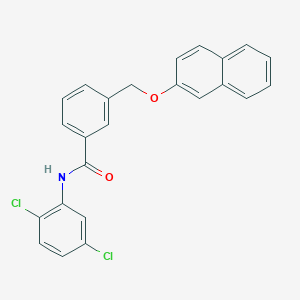 N-(2,5-dichlorophenyl)-3-[(naphthalen-2-yloxy)methyl]benzamide