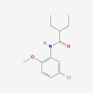 N-(5-chloro-2-methoxyphenyl)-2-ethylbutanamide