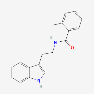 N-[2-(1H-indol-3-yl)ethyl]-2-methylbenzamide