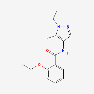 2-ethoxy-N-(1-ethyl-5-methyl-1H-pyrazol-4-yl)benzamide