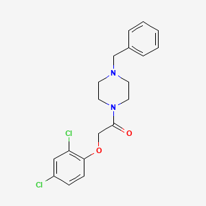 1-(4-Benzylpiperazin-1-yl)-2-(2,4-dichlorophenoxy)ethanone