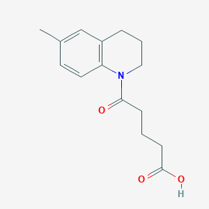 5-(6-methyl-3,4-dihydroquinolin-1(2H)-yl)-5-oxopentanoic acid