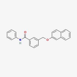 3-[(naphthalen-2-yloxy)methyl]-N-phenylbenzamide