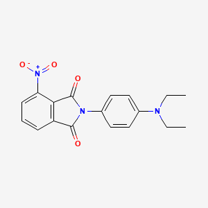 2-[4-(diethylamino)phenyl]-4-nitro-1H-isoindole-1,3(2H)-dione