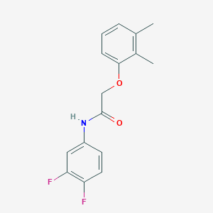 N-(3,4-difluorophenyl)-2-(2,3-dimethylphenoxy)acetamide