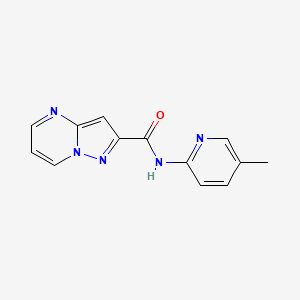 N-(5-methylpyridin-2-yl)pyrazolo[1,5-a]pyrimidine-2-carboxamide