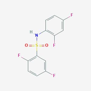 N-(2,4-difluorophenyl)-2,5-difluorobenzenesulfonamide