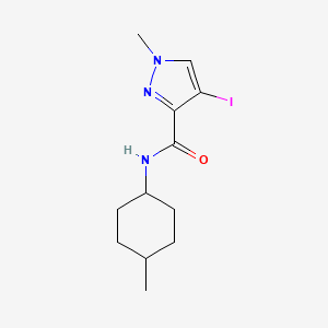 4-iodo-1-methyl-N-(4-methylcyclohexyl)-1H-pyrazole-3-carboxamide