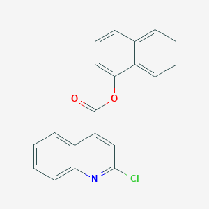 Naphthalen-1-yl 2-chloroquinoline-4-carboxylate