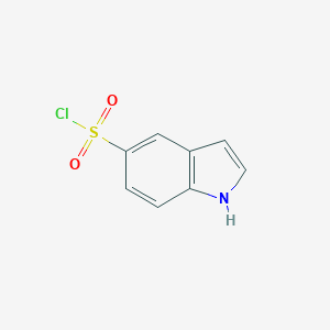 molecular formula C8H6ClNO2S B109613 1H-indole-5-sulfonyl chloride CAS No. 1094209-33-2
