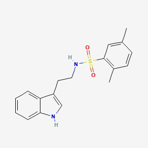 N-[2-(1H-indol-3-yl)ethyl]-2,5-dimethylbenzenesulfonamide