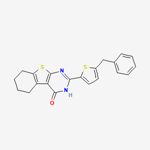 2-(5-benzylthiophen-2-yl)-5,6,7,8-tetrahydro[1]benzothieno[2,3-d]pyrimidin-4(3H)-one