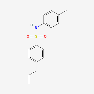 N-(4-methylphenyl)-4-propylbenzenesulfonamide