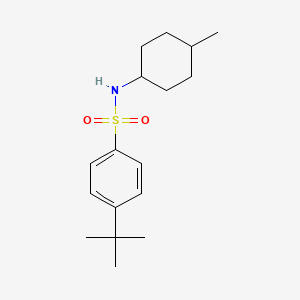 4-tert-butyl-N-(4-methylcyclohexyl)benzenesulfonamide