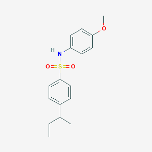 4-(butan-2-yl)-N-(4-methoxyphenyl)benzenesulfonamide