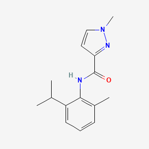 1-methyl-N-[2-methyl-6-(propan-2-yl)phenyl]-1H-pyrazole-3-carboxamide