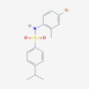 N-(4-bromo-2-methylphenyl)-4-(propan-2-yl)benzenesulfonamide